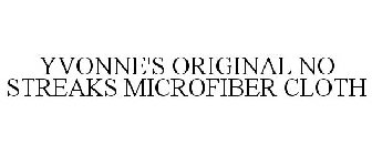 YVONNE'S ORIGINAL NO STREAKS MICROFIBER CLOTH