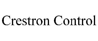 CRESTRON CONTROL