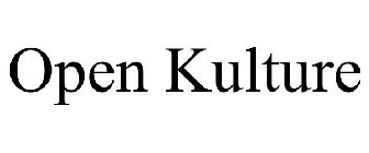 OPEN KULTURE