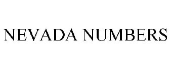 NEVADA NUMBERS