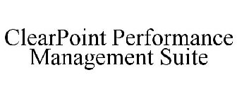 CLEARPOINT PERFORMANCE MANAGEMENT SUITE