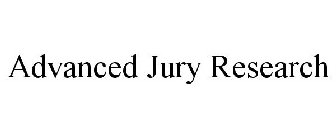 ADVANCED JURY RESEARCH