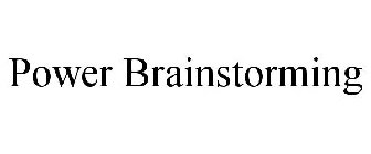 POWER BRAINSTORMING