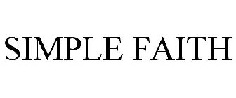 SIMPLE FAITH