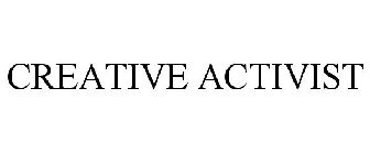 CREATIVE ACTIVIST