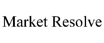 MARKET RESOLVE