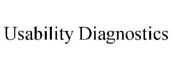 USABILITY DIAGNOSTICS