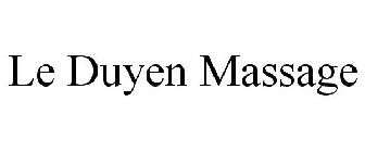 LE DUYEN MASSAGE