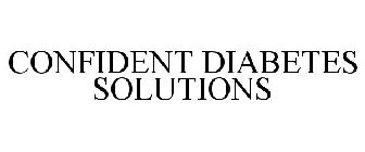 CONFIDENT DIABETES SOLUTIONS