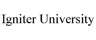 IGNITER UNIVERSITY