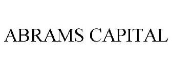 ABRAMS CAPITAL