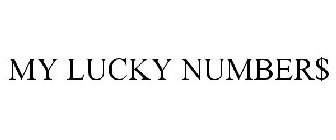 MY LUCKY NUMBER$