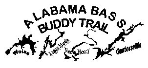 ALABAMA BASS BUDDY TRAIL WEISS LOGAN MARTIN NEELY HENRY GUNTERSVILLE