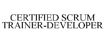 CERTIFIED SCRUM TRAINER-DEVELOPER