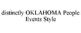 DISTINCTLY OKLAHOMA PEOPLE EVENTS STYLE