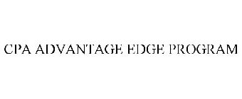 CPA ADVANTAGE EDGE PROGRAM