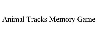 ANIMAL TRACKS MEMORY GAME