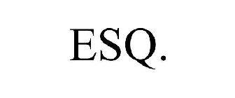 ESQ.