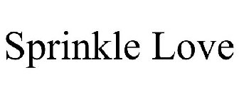 SPRINKLE LOVE
