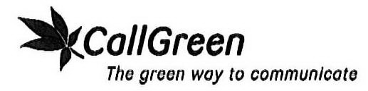 CALLGREEN THE GREEN WAY TO COMMUNICATE