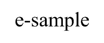 E-SAMPLE