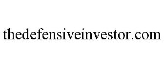 THEDEFENSIVEINVESTOR.COM