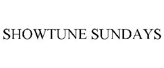 SHOWTUNE SUNDAYS