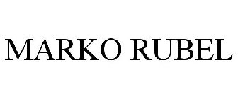 MARKO RUBEL