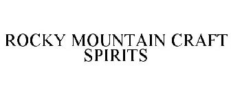 ROCKY MOUNTAIN CRAFT SPIRITS