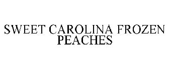 SWEET CAROLINA FROZEN PEACHES