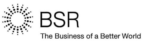 BSR THE BUSINESS OF A BETTER WORLD