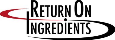 RETURN ON INGREDIENTS