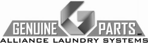 GENUINE G PARTS RSPC ALLIANCE LAUNDRY SYSTEMSSTEMS