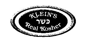 KLEIN'S REAL KOSHER