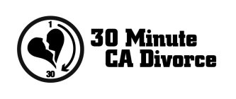 30 MINUTE CA DIVORCE 1 30