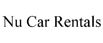 NU CAR RENTALS