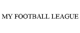 MY FOOTBALL LEAGUE