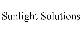 SUNLIGHT SOLUTIONS