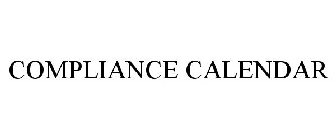 COMPLIANCE CALENDAR