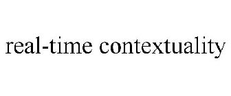 REAL-TIME CONTEXTUALITY