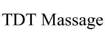 TDT MASSAGE