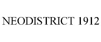 NEODISTRICT 1912