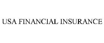 USA FINANCIAL INSURANCE