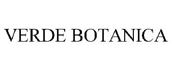 VERDE BOTANICA