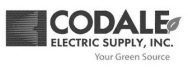 C CODALE ELECTRIC SUPPLY, INC. YOUR GREEN SOURCE