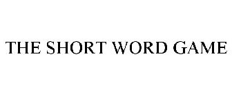 THE SHORT WORD GAME