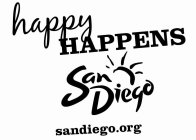 HAPPY HAPPENS SAN DIEGO SANDIEGO.ORG