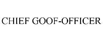 CHIEF GOOF-OFFICER