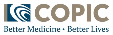 COPIC BETTER MEDICINE · BETTER LIVES