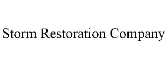 STORM RESTORATION COMPANY